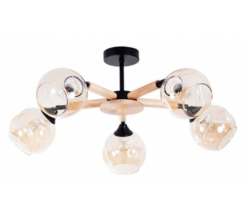 Люстра на штанге Arte Lamp Branson 5 ламп A4370PL-5BR