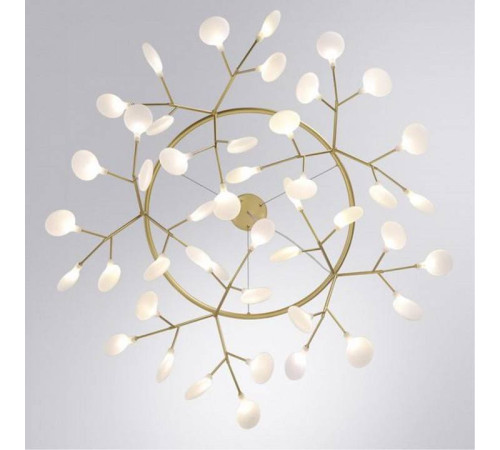 Подвесная люстра Arte Lamp Candy 45 ламп A7272SP-45GO