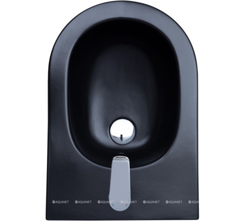 Биде подвесное Aquanet Lake 530х335 мм черный матовый LAKE-B2B