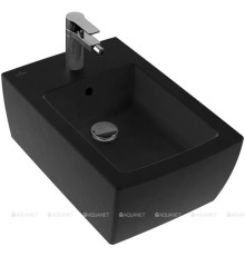 Биде подвесное Villeroy & Boch Memento 2.0 375x560 мм Ebony CeramicPlus 443300S5