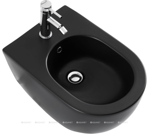 Биде подвесное Allen Brau REALITY 530х365 мм черный матовый 4.32008.31