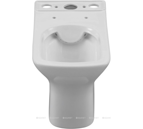 Чаша для унитаза напольного Aquanet Cube 2-C Rimless с сиденьем Soft Close Slim 00240208