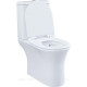 Чаша напольного унитаза Aquanet Roll 2-C Rimless с сиденьем Soft Close Slimseat Roll 2-C