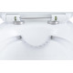 Чаша напольного унитаза Aquanet Roll 2-C Rimless с сиденьем Soft Close Slimseat Roll 2-C