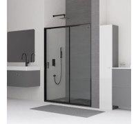 Душевая дверь RGW Classic CL-14B 1000x1850 мм черный матовое стекло 32091410-14