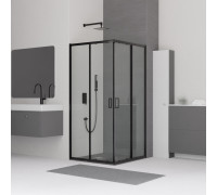 Душевой уголок RGW Classic CL-34B 1000x1000 мм черный 32093400-14