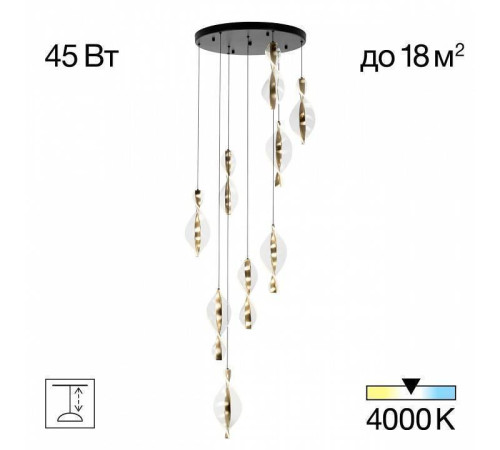 Подвесная люстра Citilux Vind CL214091