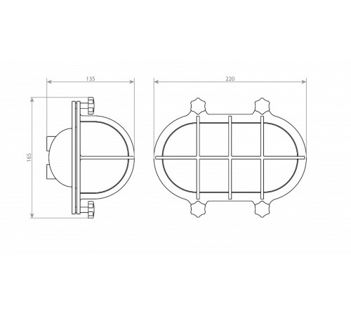 Накладной светильник Covali WL-30176