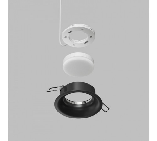 Встраиваемый светильник Denkirs INER DK2150-BK
