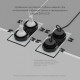 Встраиваемый светильник Denkirs PORT DK3112-BK