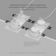 Встраиваемый светильник Denkirs PORT DK3112-WH