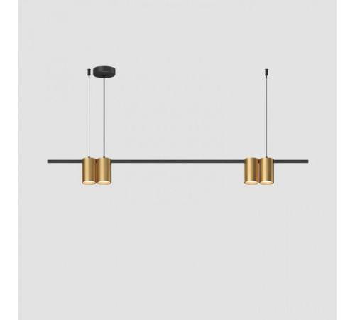 Подвесной светильник Denkirs Orbit DK4061-BK+SG