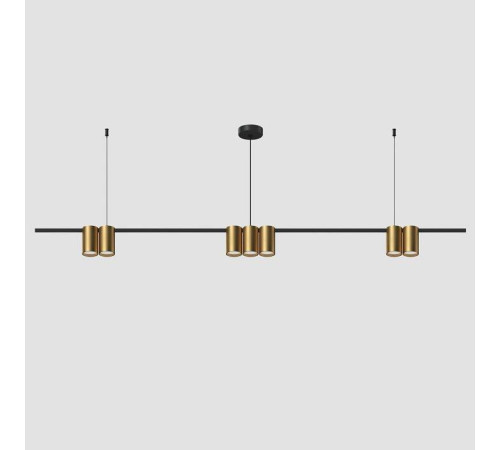 Подвесной светильник Denkirs Orbit DK4063-BK+SG