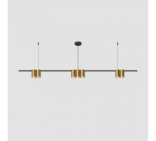 Подвесной светильник Denkirs Orbit DK4063-BK+SG