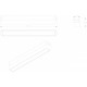 Накладной светильник Denkirs AIR LINEAR DK5330-BK