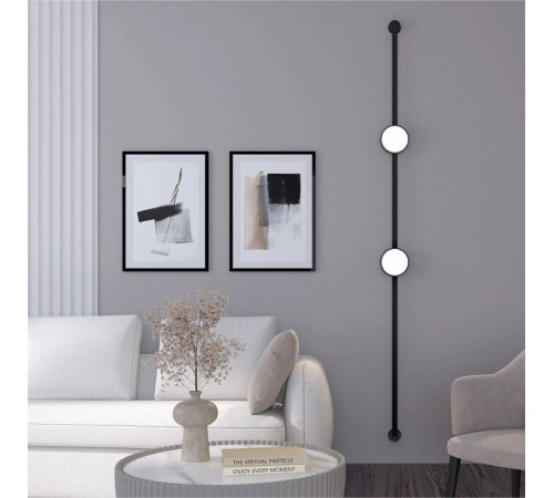 Накладной светильник Denkirs BELTY FLOW DK5566-BK