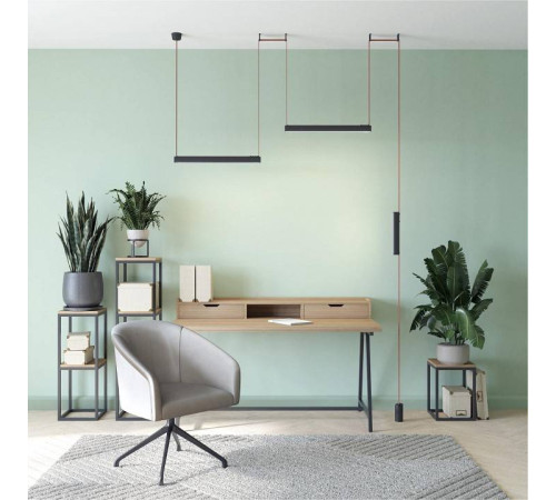 Накладной светильник Denkirs BELTY LINEAR DK5577-BK