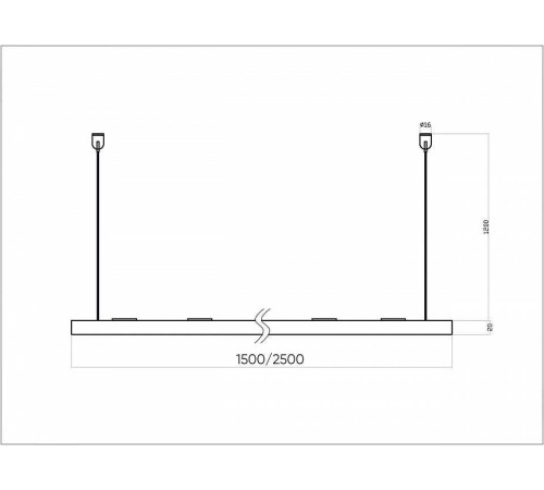 Штанга Denkirs BELTY ROD TR5532-BK