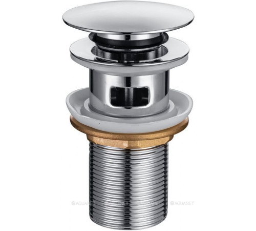 Донный клапан Allen Brau Priority Round 1 1/4 с переливом хром 5.31023-00