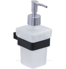 Дозатор для жидкого мыла Allen Brau Infinity матовое стекло черный матовый 6.21006-31