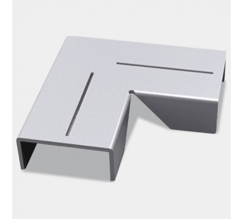 Соединитель угловой L-образный накладной DesignLed Комплектующие 00-00001089