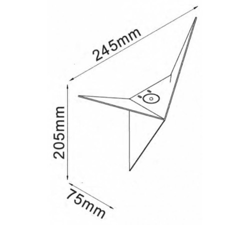 Накладной светильник DesignLed Trik GW-9103-3-WH-WW