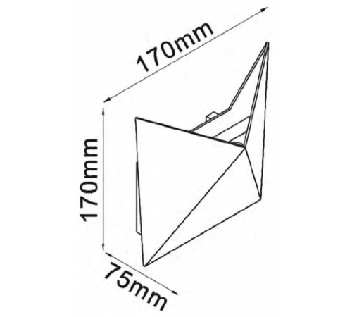 Накладной светильник DesignLed Tango GW-A816-7-BL-NW