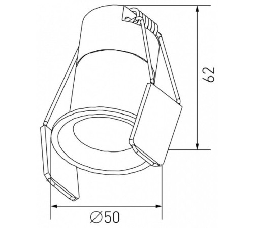 Встраиваемый светильник DesignLed HIDDEN 00-00006640
