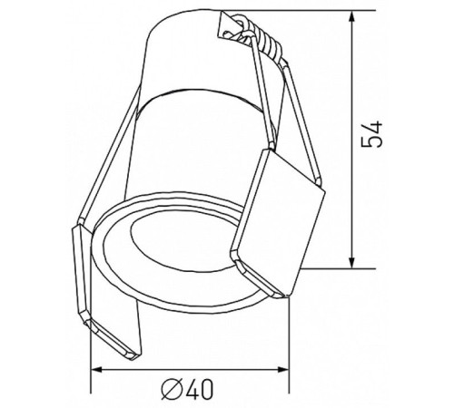 Встраиваемый светильник DesignLed HIDDEN 00-00023064