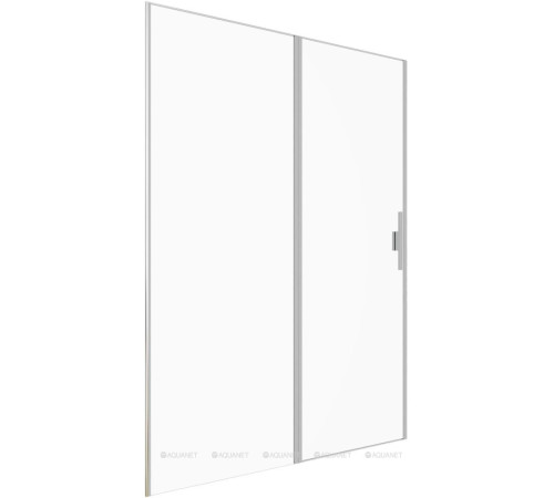 Дверь в нишу Allen Brau Priority 1400 мм стекло Optiwhite браш. алюминий 3.31011.BA