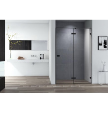 Душевая дверь Cezares Bellagio B-12 120 см черный BELLAGIO-B-12-120-C-NERO