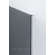 Душевая дверь в нишу Cezares Slider 90-100 см серое стекло хром SLIDER-B-1-90/100-GRIGIO-Cr