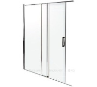 Душевая дверь Jacob Delafon Contra 140х195 см раздвижная прозрачное стекло E22C140-GA