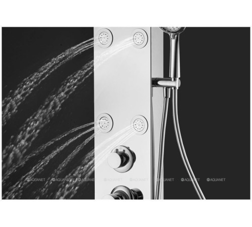 Душевая панель Aquanet Galaxy Shine с изливом и верхним душем AP40-01