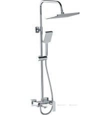 Душевая система Haiba HB24639 с изливом и тропическим душем хром HB24639