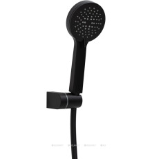 Душевой набор Allen Brau ECLIPSE ручной душ с держателем и шлангом 1500 мм черный матовый 5.E1005-31