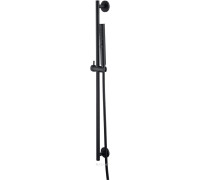 Душевая стойка Allen Brau Priority 800 мм ручной душ 3 режима черный матовый 5.31010-31