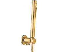 Душевой набор Paffoni Tondo лейка с держателем-шланговым подсоединением 1500 мм медовое золото ZDUP094HG