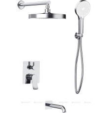 Душевой комплект Haiba HB80553 хром