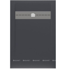 Поддон литьевой Allen Brau Infinity 1200х900 мм антрацит без сифона и накладки 8.21003-AM