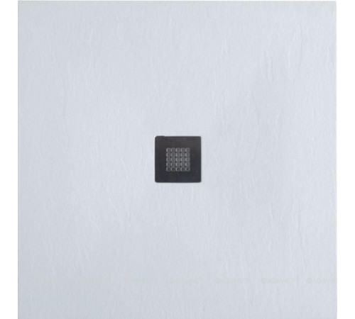 Душевой поддон Allen Brau Priority 1000х1000 мм без сифона/накладки белый камень 8.31005-21