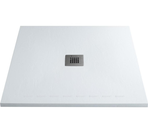 Душевой поддон Allen Brau Priority 1000х1000 мм без сифона/накладки белый камень 8.31005-21