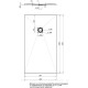 Душевой поддон Aquanet Pleasure NEW 1600х900х30 мм белый камень без сифона 00256308