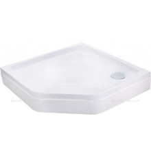 Поддон душевой Bravat P39B пятиугольный 900х900х160 мм с сифоном P39B