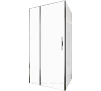 Душевое ограждение Allen Brau Priority 1000x800 мм 8 мм хром 3.31028.00/3.31040.00