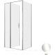 Душевое ограждение Allen Brau Priority 1000x800 мм 8 мм хром 3.31028.00/3.31040.00
