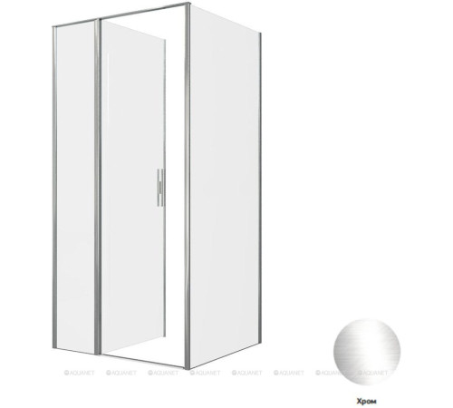 Душевое ограждение Allen Brau Priority 1000x900 мм 8 мм хром 3.31028.00/3.31043.00