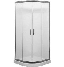Душевой уголок Aquanet Alfa 1000х1000х2000 мм R550 стекло прозрачное хром NAA2142