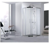 Душевой уголок Aquanet Delta 900x900x2000 мм R550 прозрачное стекло 8 мм NPE2142