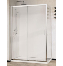 Душевой уголок Vincea City 1100x900 мм хром прозрачное стекло VSR-5CT9011CL